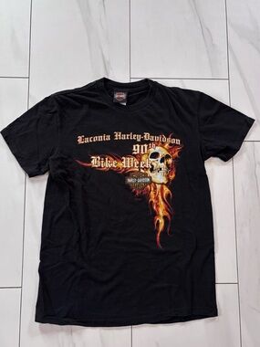 Harley-Davidson Laconia Bike Week Tee size small